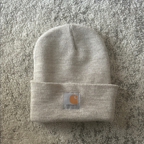 Carhartt Accessories - Carhartt Light Tan Knit Beanie